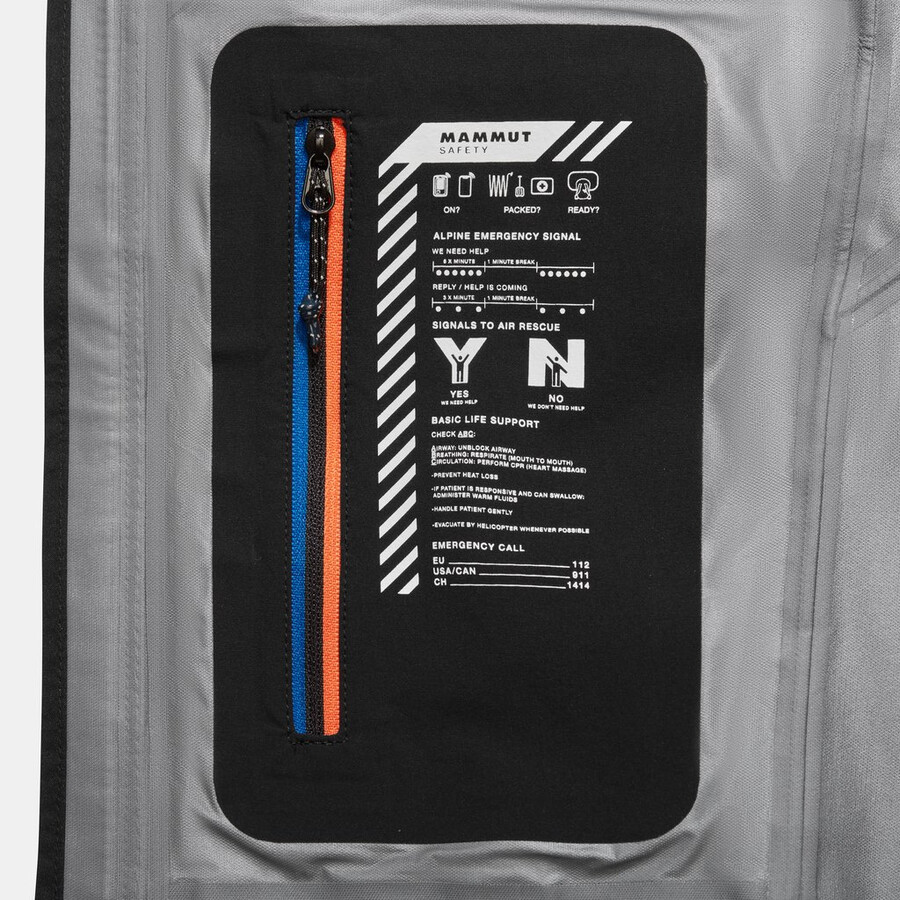 jaqueta com capuz eiger free advanced hs masculina preta