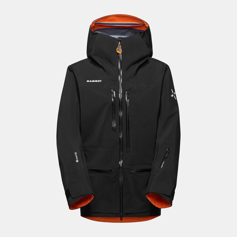 jaqueta com capuz eiger free pro hs masculina preta