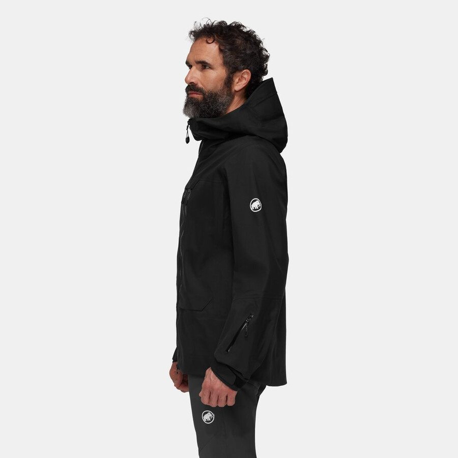 jaqueta com capuz haldigrat air hs masculina preta