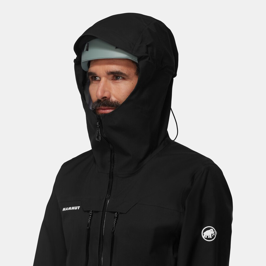 jaqueta com capuz haldigrat air hs masculina preta