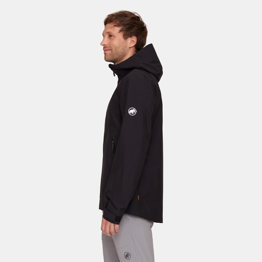 jaqueta com capuz alto light hs masculina cor lavanda