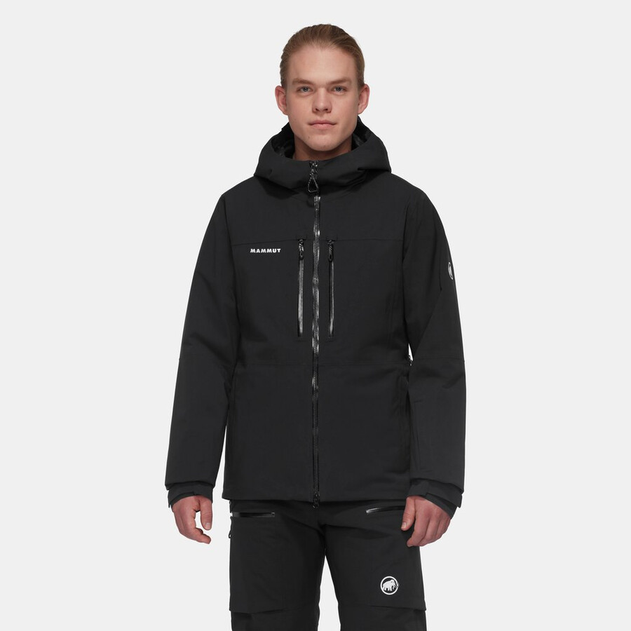 jaqueta com capuz stoney hs thermo masculina estilo marinho