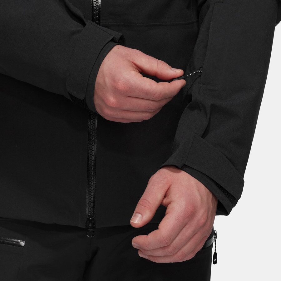 jaqueta com capuz stoney hs thermo masculina estilo marinho