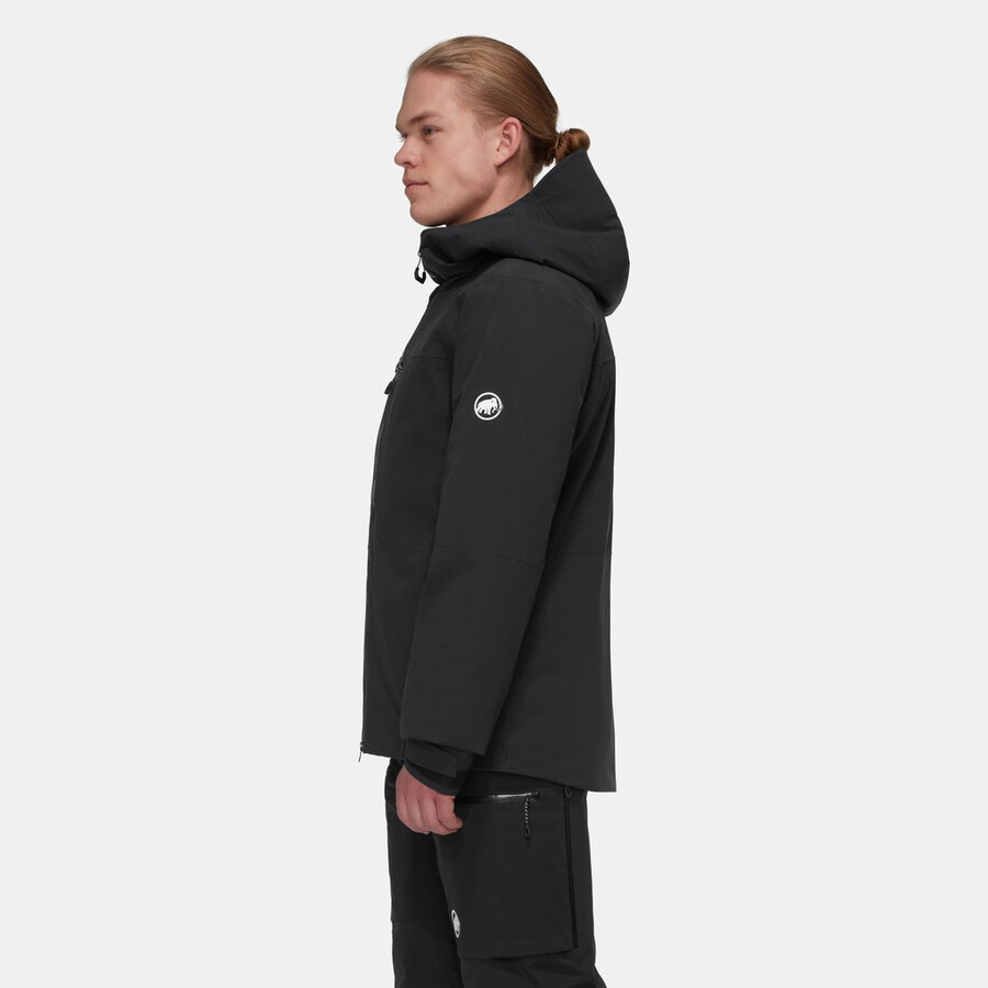 jaqueta com capuz stoney hs thermo masculina estilo marinho