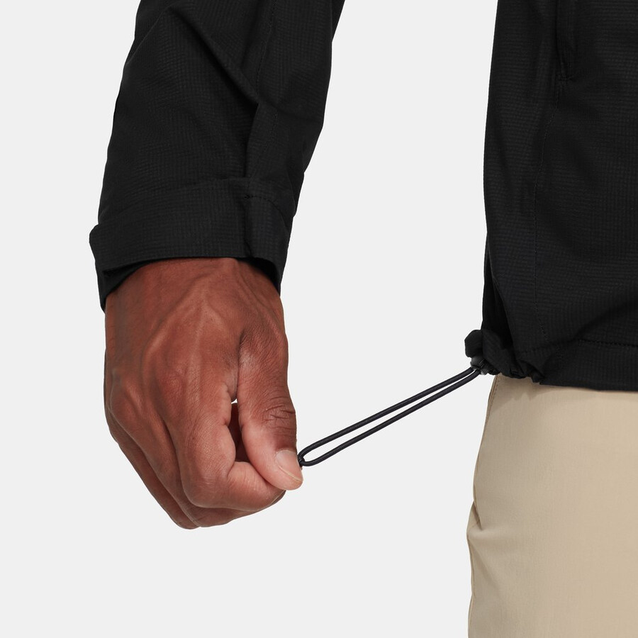 jaqueta com capuz freeflight hs thermo para homem cor verde-azulado escuro.
