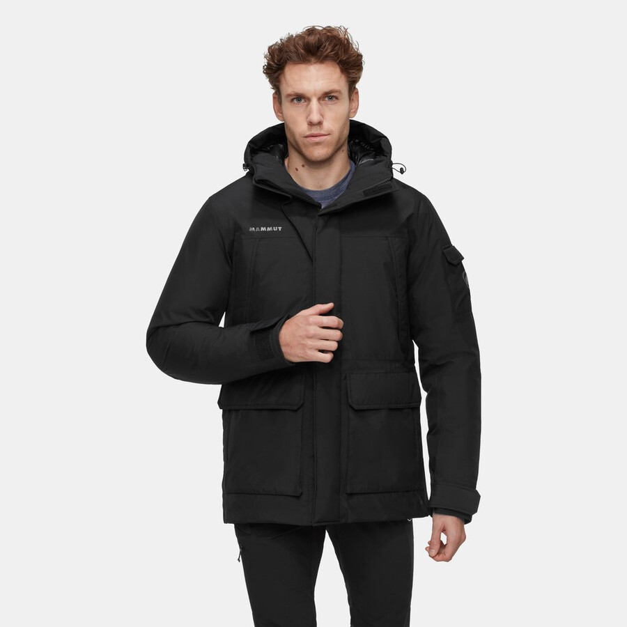 casaco térmico obelisk gore-tex hs masculino na cor claystone