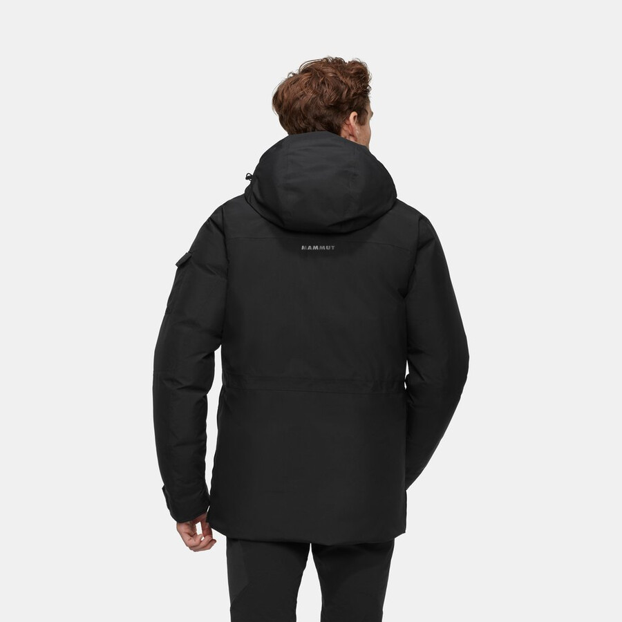 casaco térmico obelisk gore-tex hs masculino na cor claystone