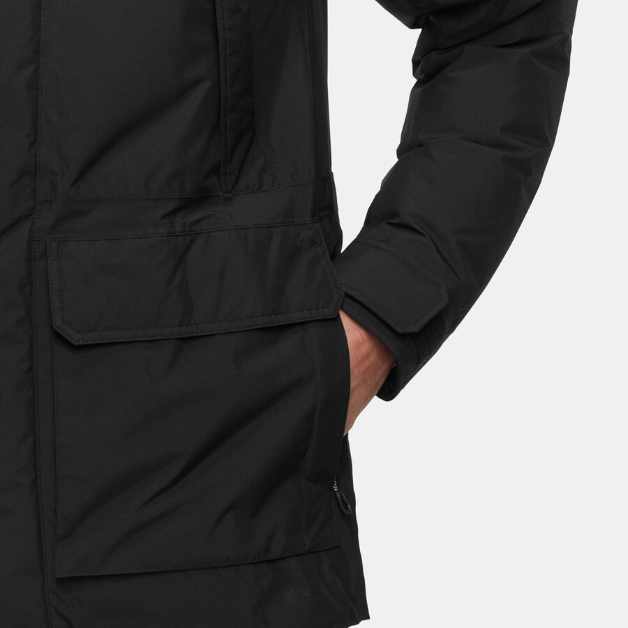 casaco térmico obelisk gore-tex hs masculino na cor claystone