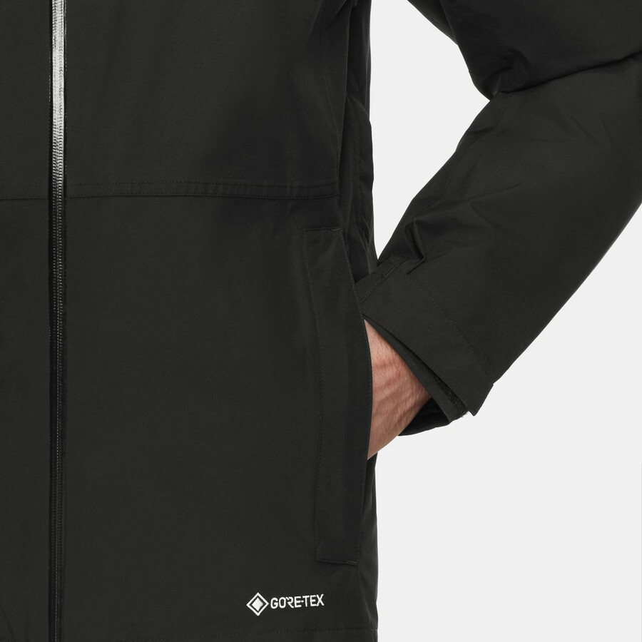 jaqueta com capuz treeline 3 em 1 hs masculina vin-preta