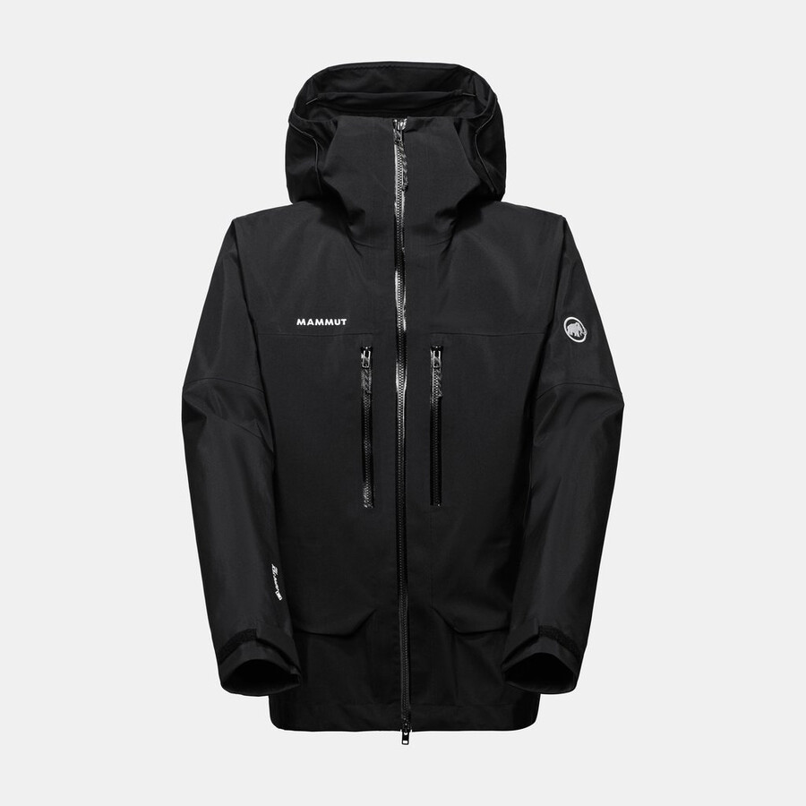 jaqueta com capuz crater pro hs masculina cor vin-preta