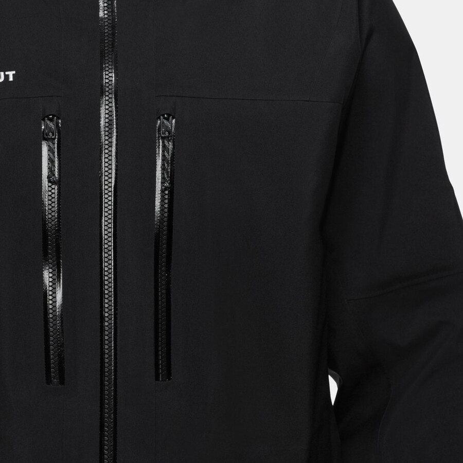 jaqueta com capuz crater pro hs masculina cor vin-preta