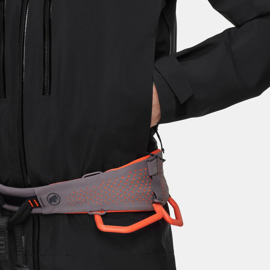 jaqueta com capuz crater pro hs masculina cor vin-preta