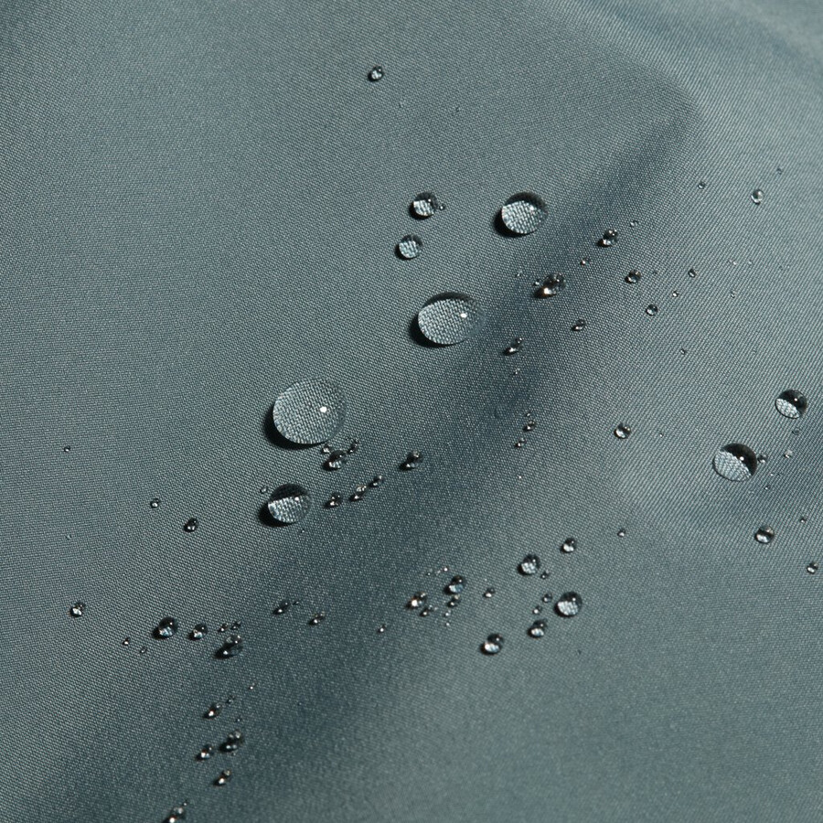 jaqueta com capuz linard hs thermo masculina azul-petróleo escuro e preto.