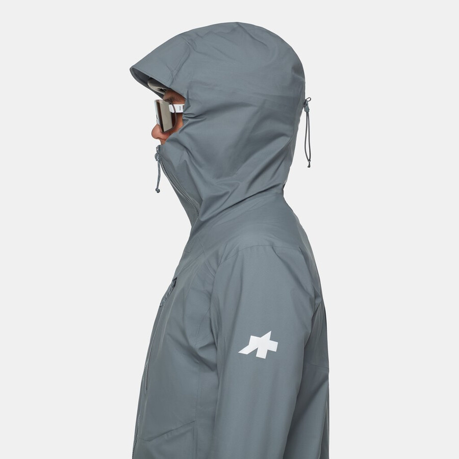 jaqueta com capuz assos x mammut hs masculina strata