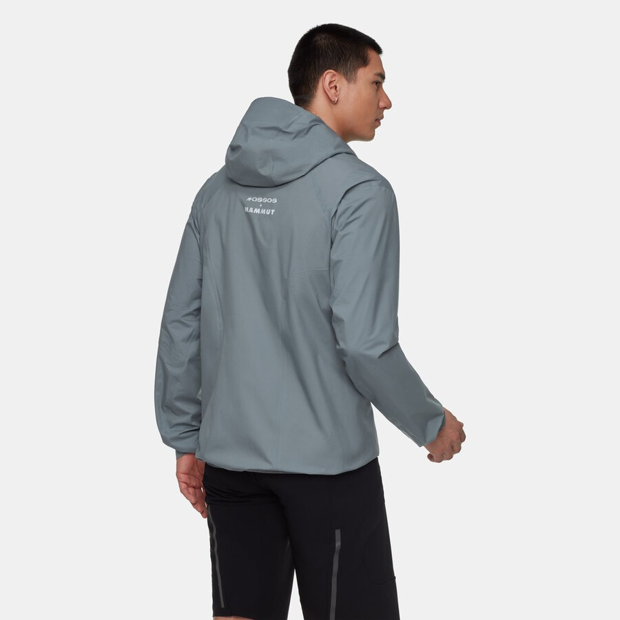jaqueta com capuz assos x mammut hs masculina strata