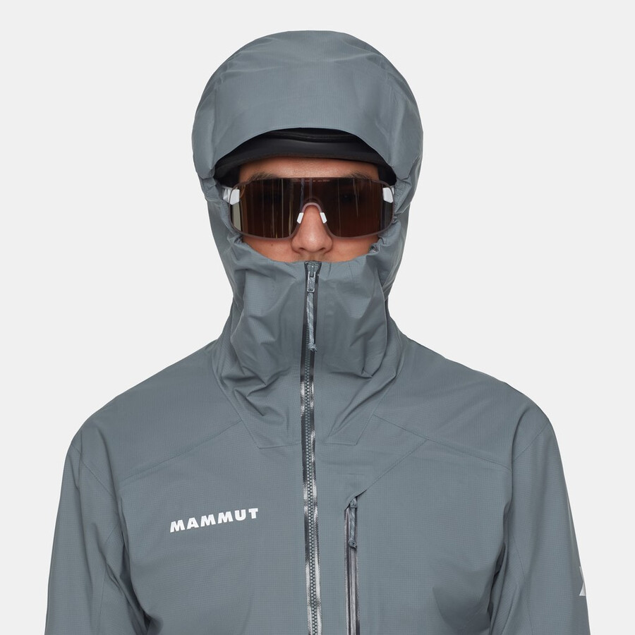 jaqueta com capuz assos x mammut hs masculina strata