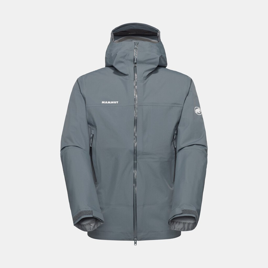 jaqueta com capuz alto guide hs masculina strata