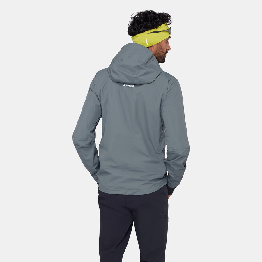 jaqueta com capuz alto guide hs masculina strata
