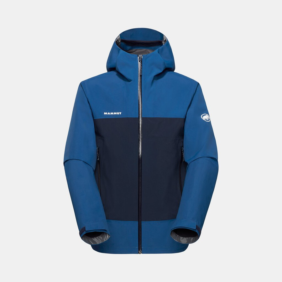jaqueta com capuz crag hs masculina tschiel-marine