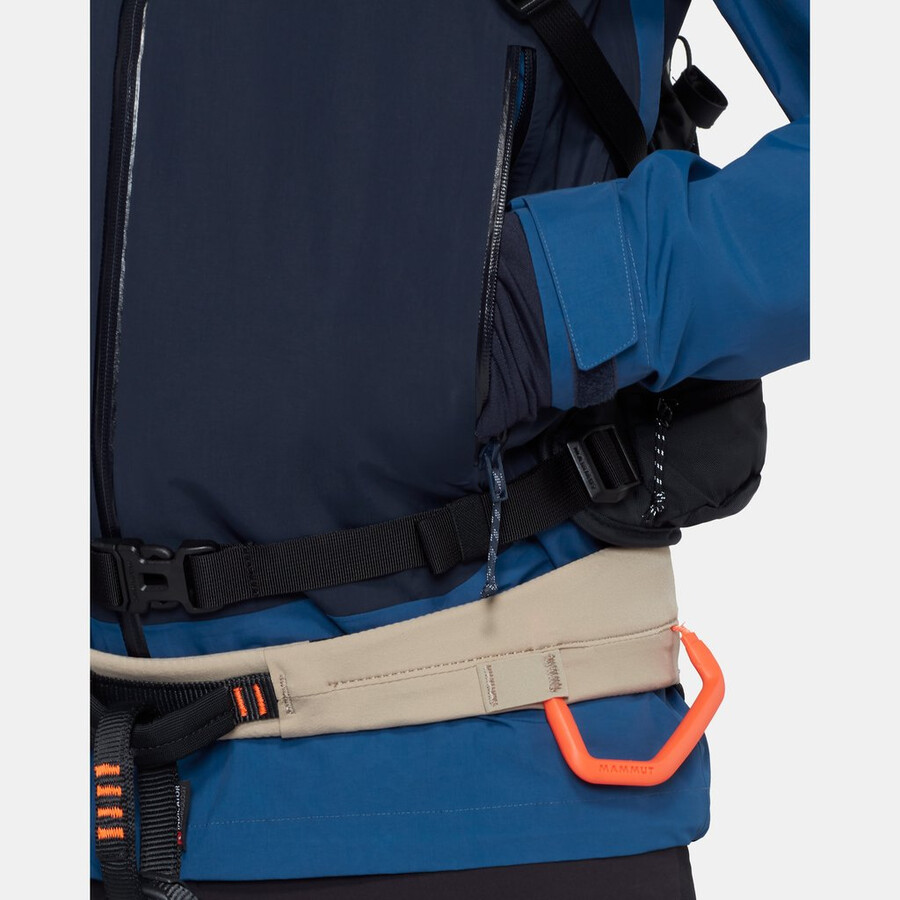 jaqueta com capuz crag hs masculina tschiel-marine