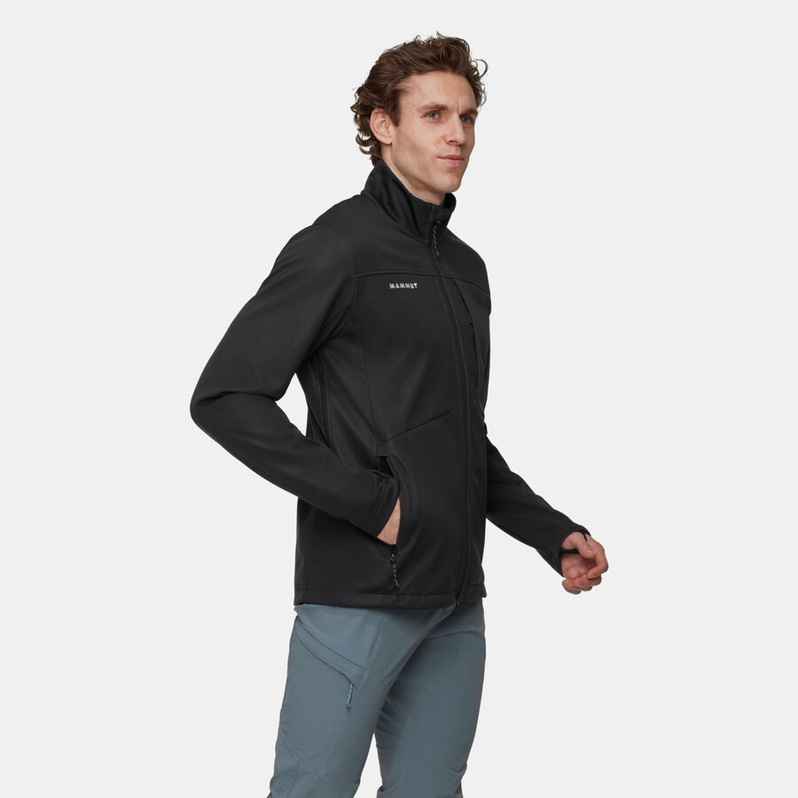 jaqueta ultimate viii so masculina azul-petróleo escuro-preto
