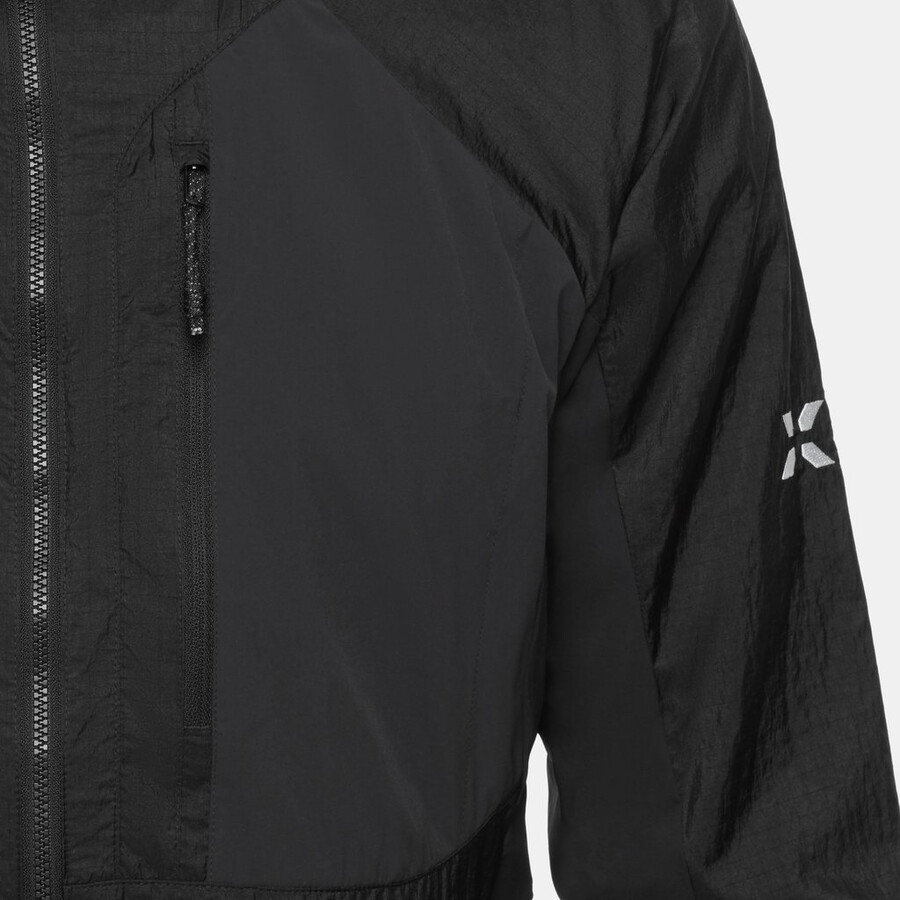 jaqueta com capuz eiger nordwand advanced wb masculina preta