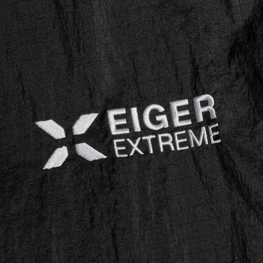 jaqueta com capuz eiger nordwand advanced wb masculina preta