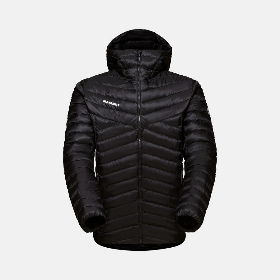 jaqueta com capuz albula in masculina vin-preta