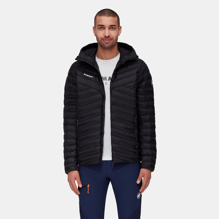 jaqueta com capuz albula in masculina vin-preta