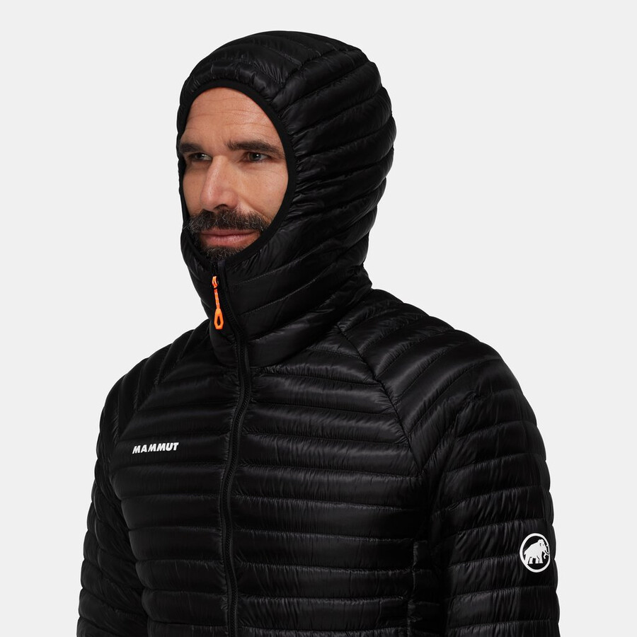 jaqueta com capuz aenergy in masculina preta