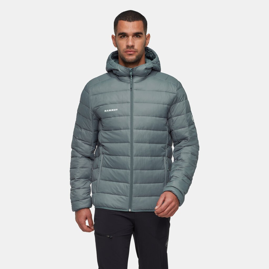 jaqueta com capuz crag in strata para homens