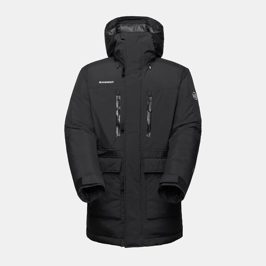 arctic in hooded parka men glacier blue-black