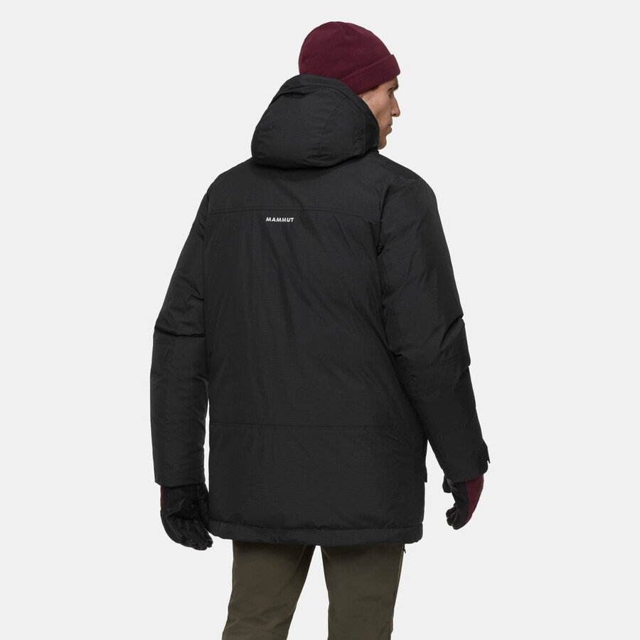 arctic in hooded parka men glacier blue-black