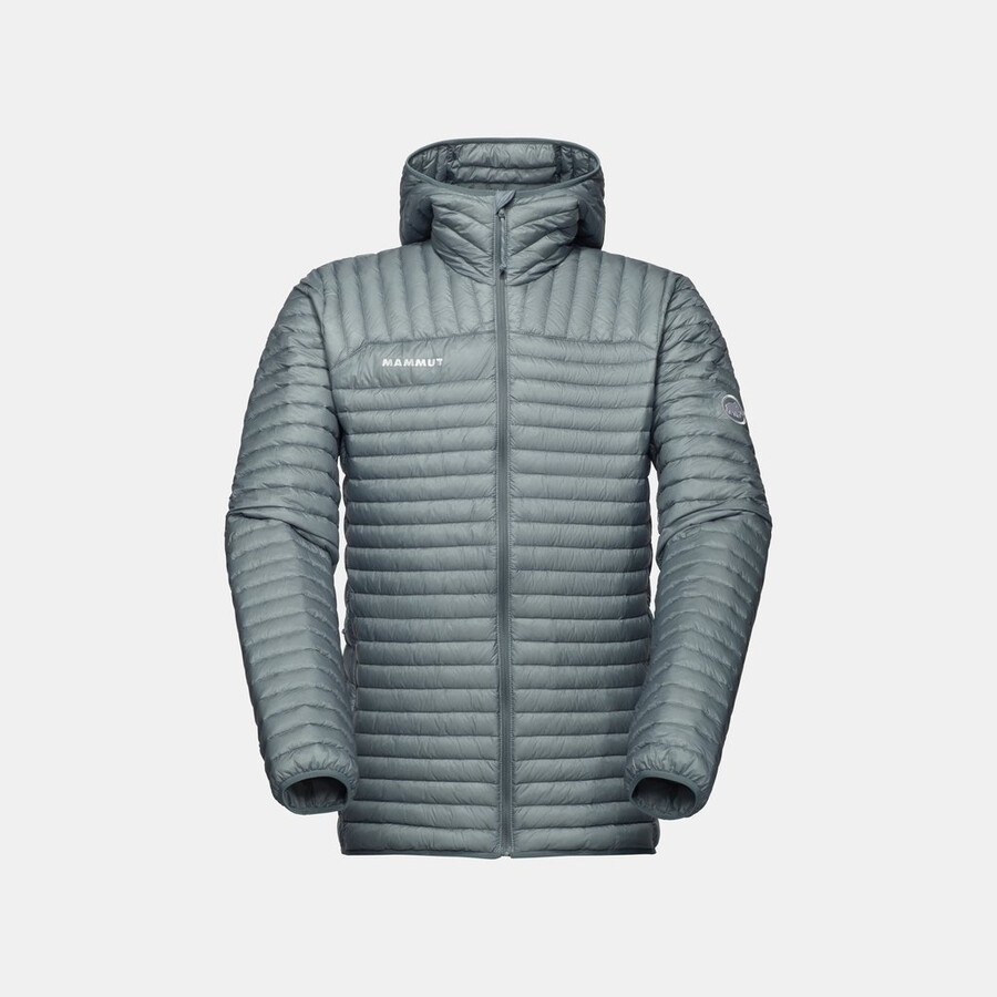 jaqueta com capuz broad peak light in para homens pinea