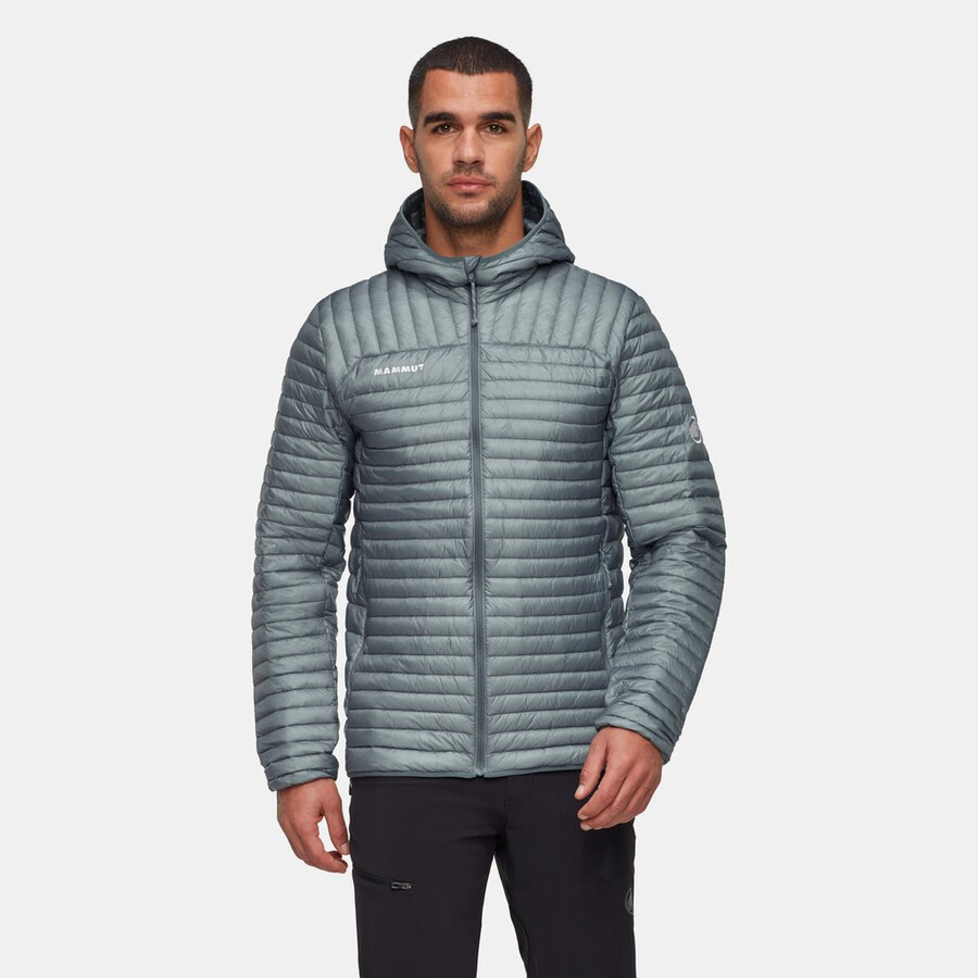 jaqueta com capuz broad peak light in para homens pinea