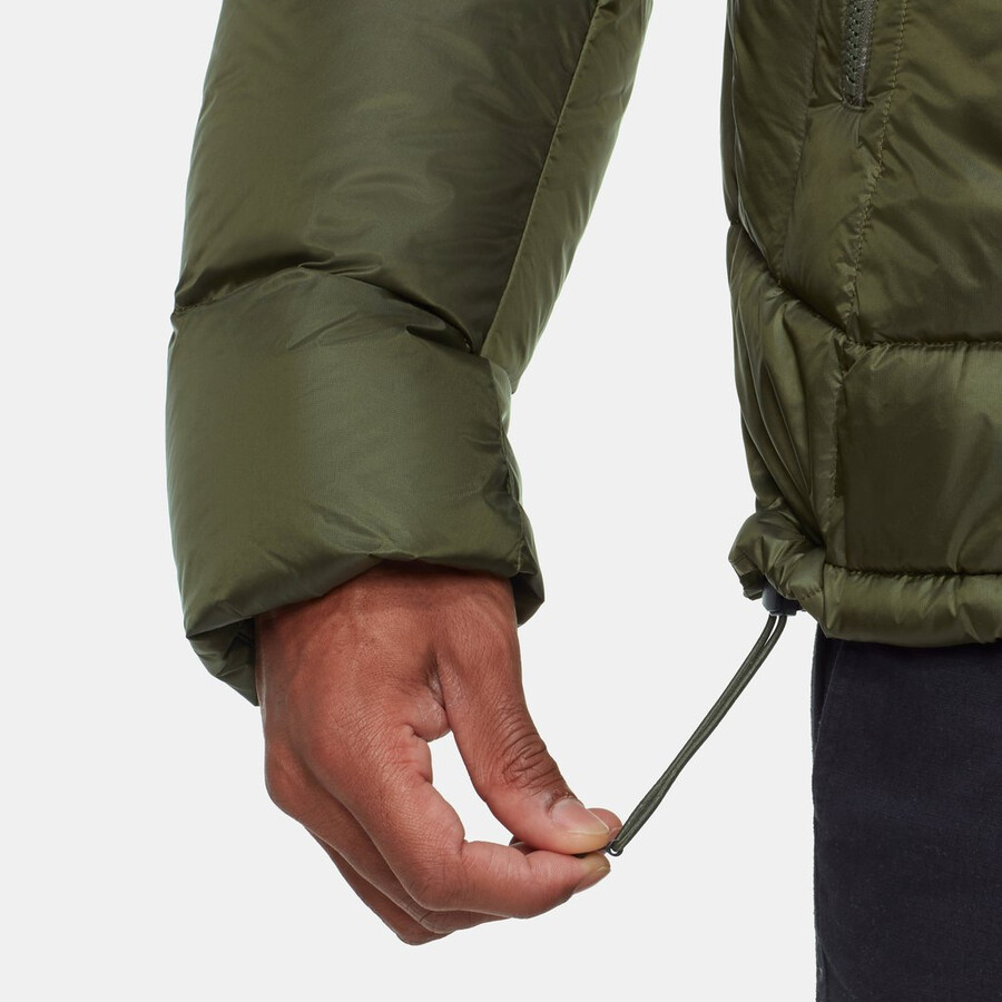 jaqueta glacier glow in masculina azul-petróleo escuro
