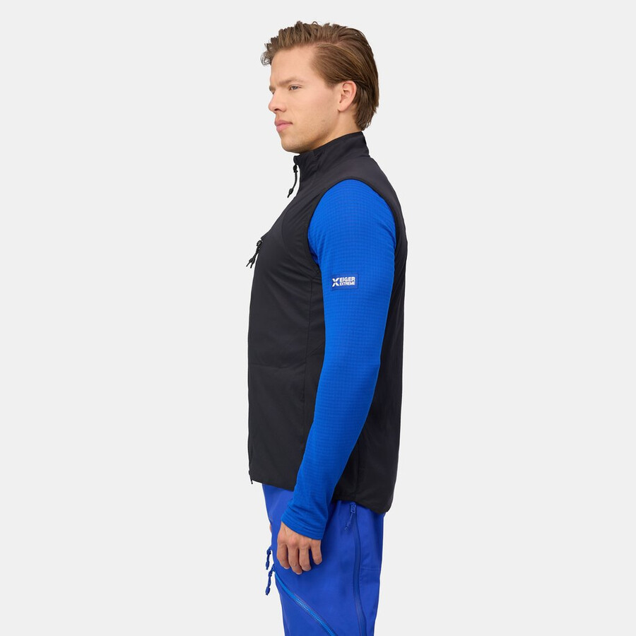 colete eiger nordwand in flex air masculino preto