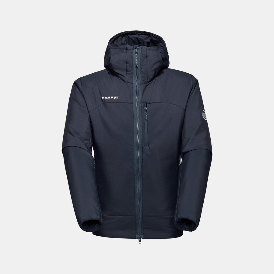 jaqueta com capuz rime in masculina cor prata sálvia