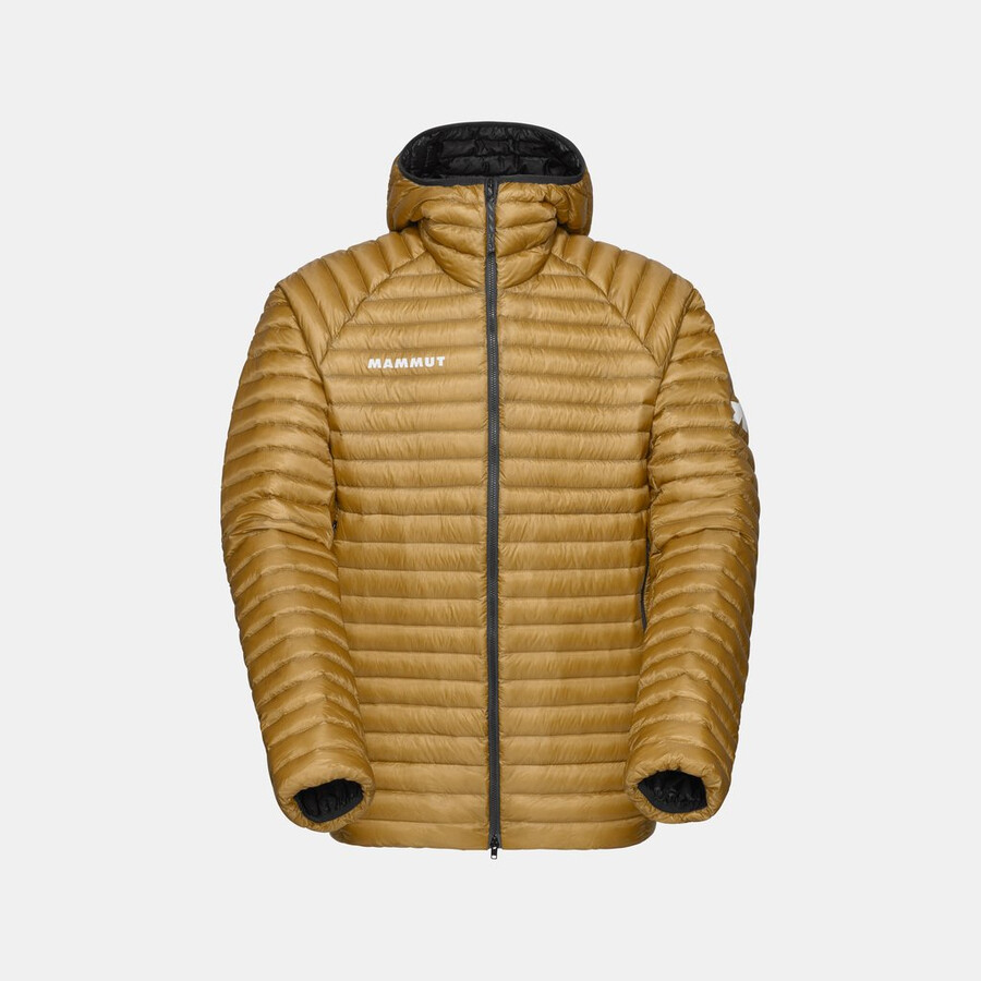 jaqueta com capuz assos x mammut aenergy in masculina natural-marrom-bege