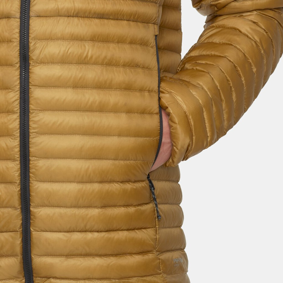 jaqueta com capuz assos x mammut aenergy in masculina natural-marrom-bege