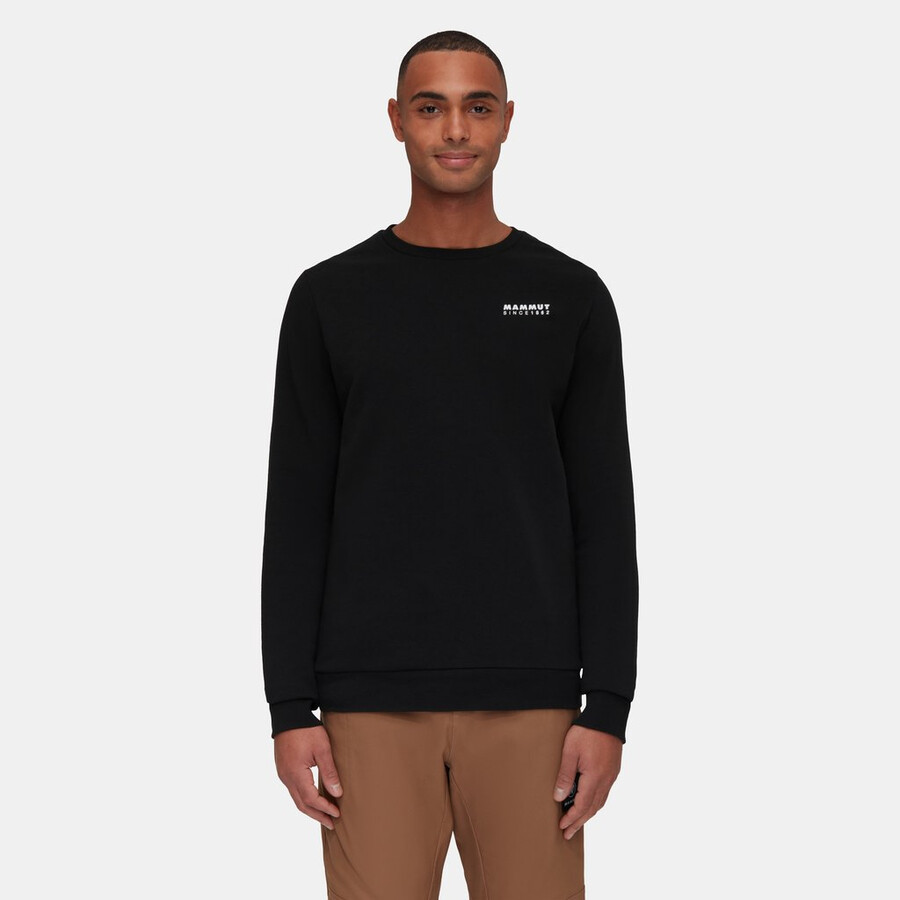 camiseta mammut core ml masculina com gola redonda 1862 preta