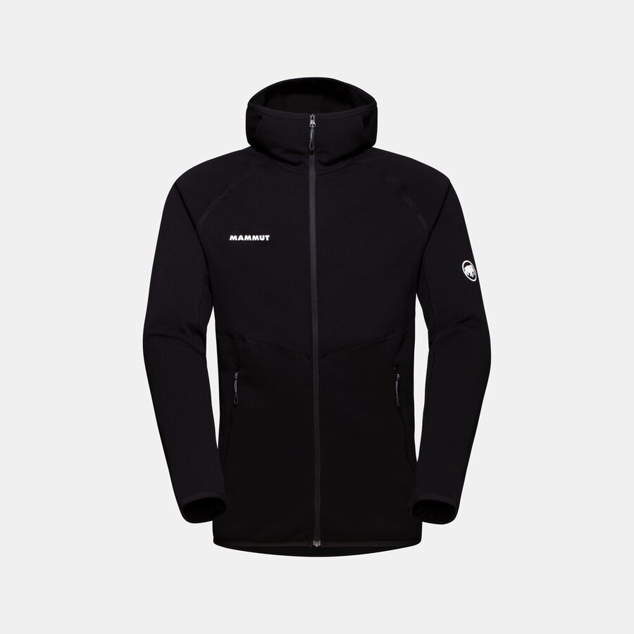 jaqueta com capuz aconcagua ml masculina cor verde-azulado escuro.