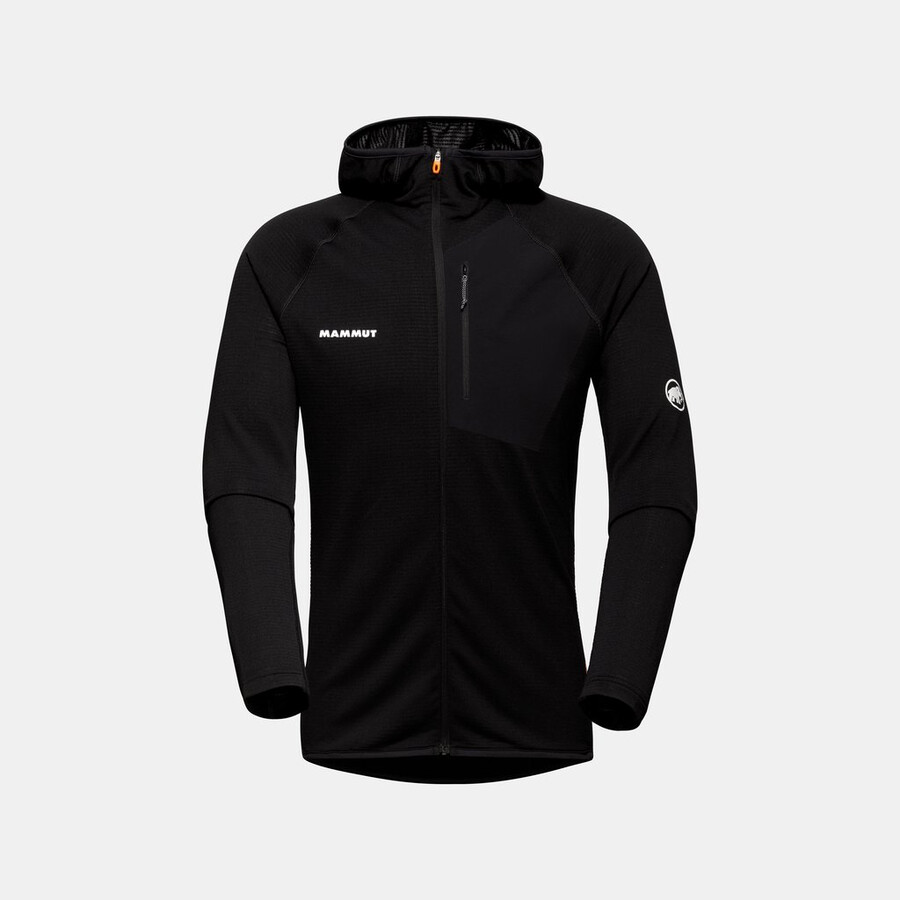 jaqueta com capuz aenergy light ml masculina cor verde-azulado escuro.