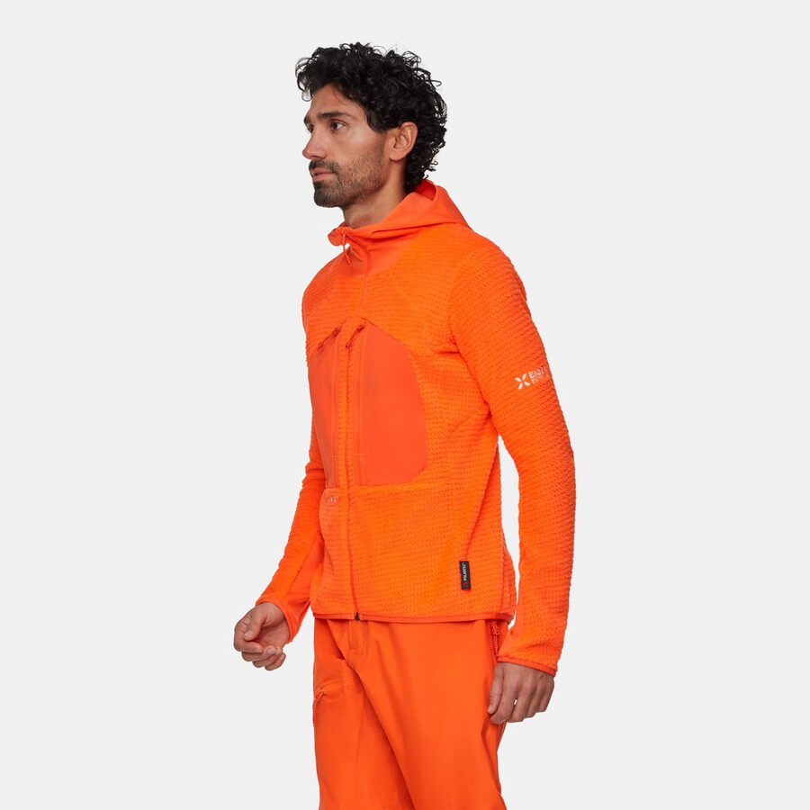 jaqueta com capuz eiger nordwand pro ml air masculina preta