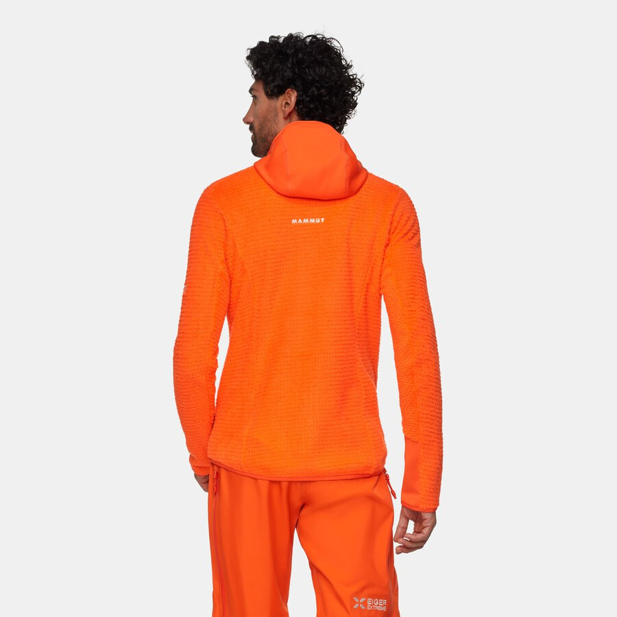 jaqueta com capuz eiger nordwand pro ml air masculina preta