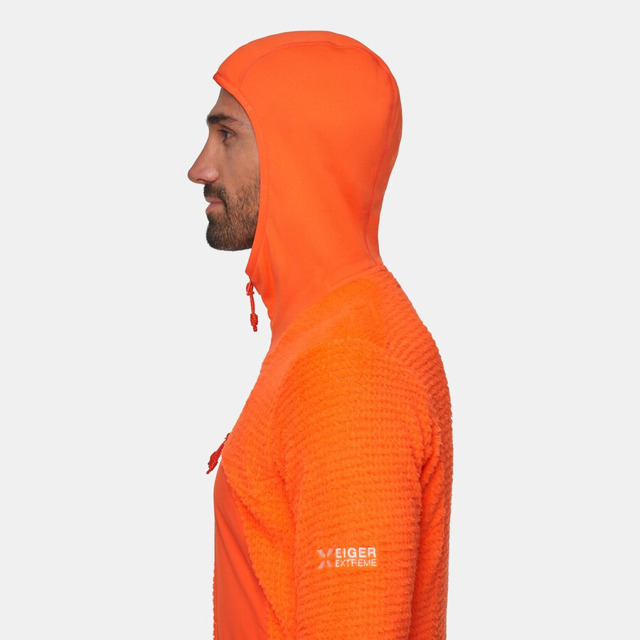 jaqueta com capuz eiger nordwand pro ml air masculina preta