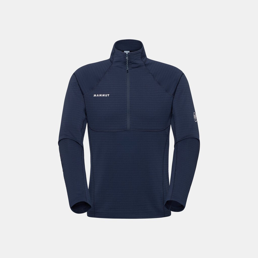 taiss ml meio zíper masculino marinho