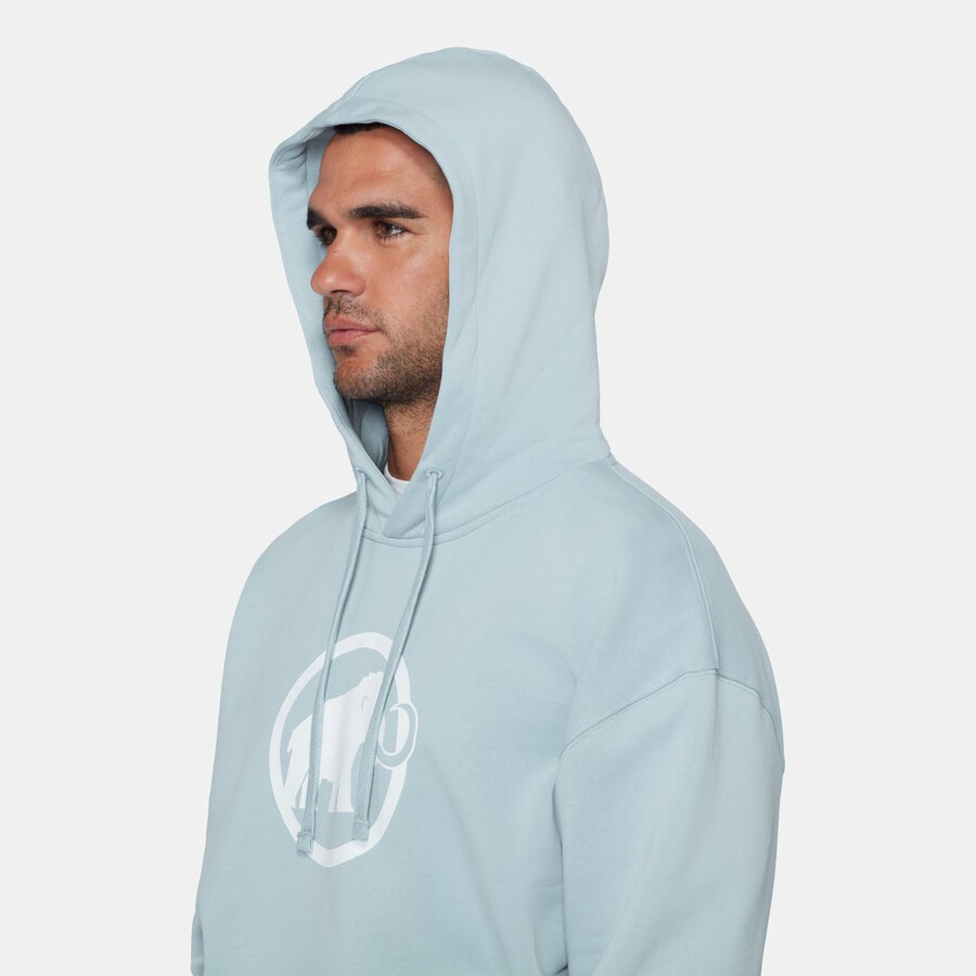 mammut base ml hoody masculino clássico nebla