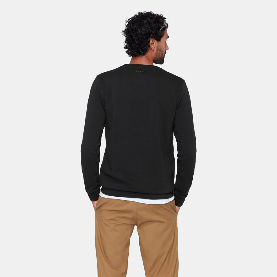camiseta mammut core ml masculina com gola redonda e logo preto