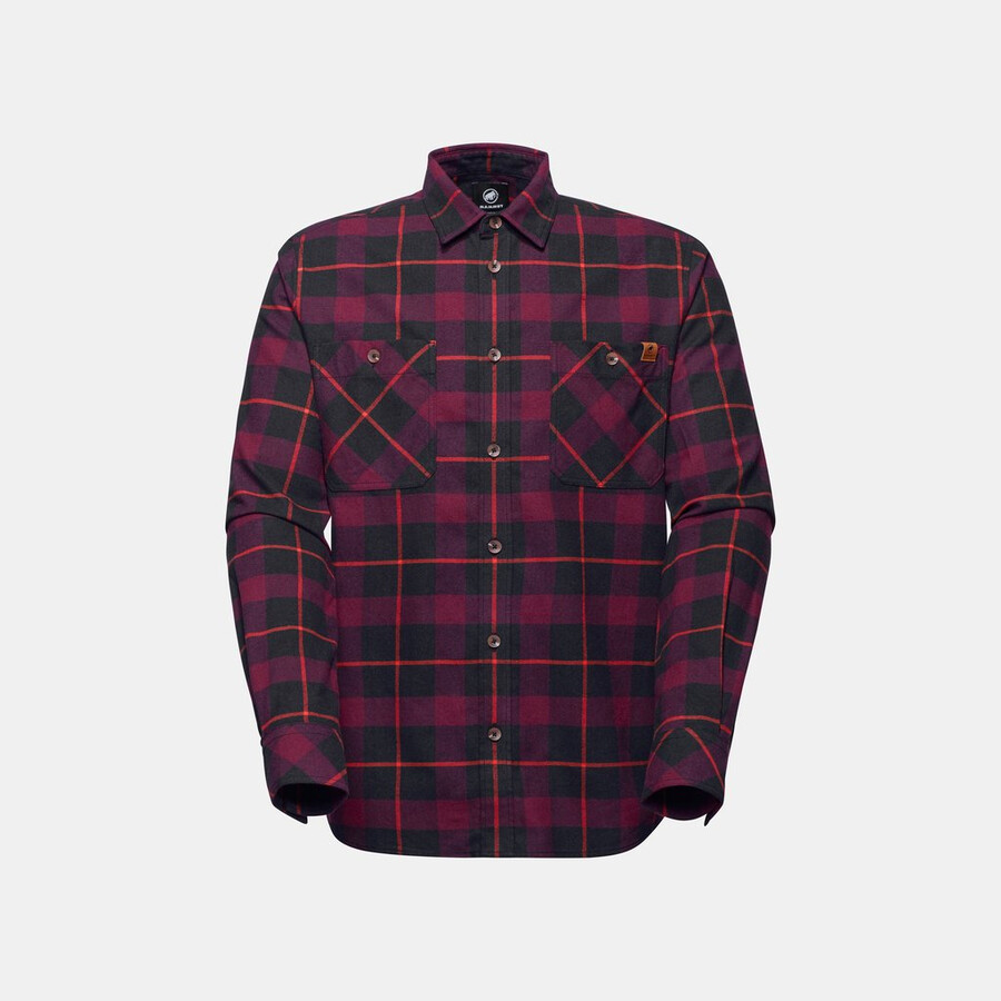 camisa manga comprida alvra masculina preta-vin